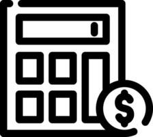 Accountant Creative Icons Design vector
