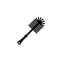 bathroom brush icon vector design templates