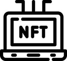 Nft Creative Icon Design vector