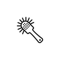 bathroom brush icon vector design templates