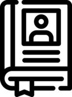 Closed Book Creative Icon Design vector