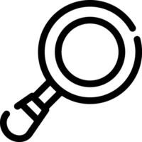 Magnifying Glass Creative Icon Design vector