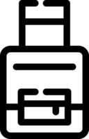diseño de icono creativo de equipaje vector