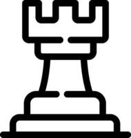 Chess Piece Creative Icon Design vector