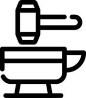 Blacksmith Creative Icon Design vector