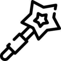 Magic Wand Creative Icon Design vector