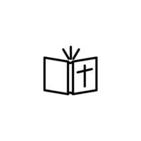 bible icon vector design templates