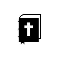 Biblia icono vector diseño plantillas