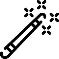 Magic Stick Creative Icon Design vector