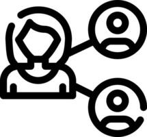 Team Network Creative Icon Design vector