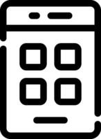 Grid Creative Icon Design vector