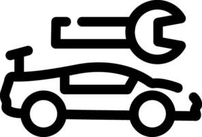 diseño de icono creativo de servicio de coche vector