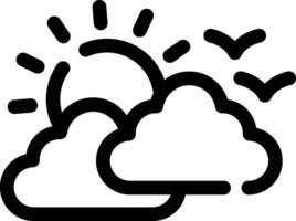 Good Weather Creative Icon Design vector