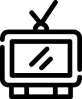 Television Creative Icon Design vector