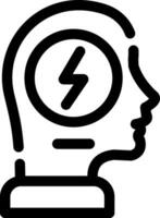 Brainstorm Creative Icon Design vector