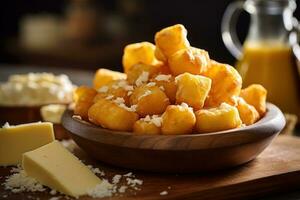 Cheese Curds AI Generated photo