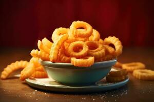 Curly Fries Arby's AI Generated photo