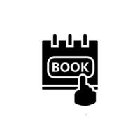 booking icon vector design templates