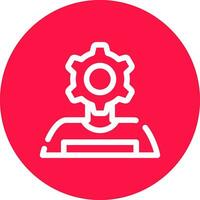 Technical Support Creative Icon Design vector