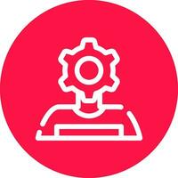 Technical Support Creative Icon Design vector