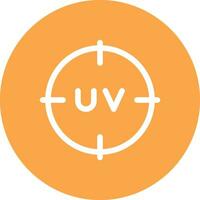 Uv Creative Icon Design vector