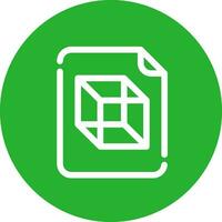 3D Design Creative Icon Design vector