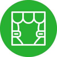 Stage Creative Icon Design vector