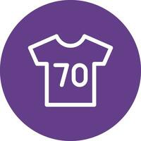 Shirt Creative Icon Design vector