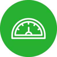 Speedometer Creative Icon Design vector