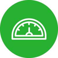 Speedometer Creative Icon Design vector