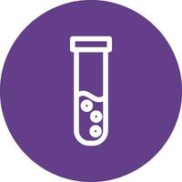 Test Tube Creative Icon Design vector