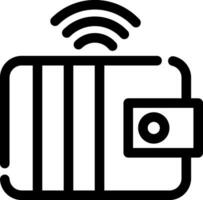 Smart Wallet Creative Icon Design vector