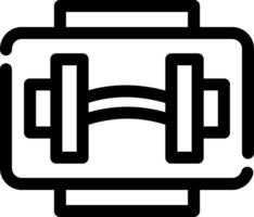 Gym Creative Icon Design vector