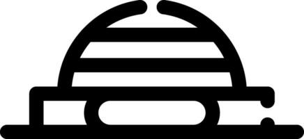 Bosu Ball Creative Icon Design vector