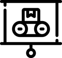 Machine Learning Creative Icon Design vector