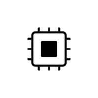 chip icon vector design templates