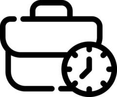 Business Time Creative Icon Design vector