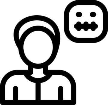 Concerned Creative Icon Design vector