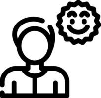 Optimism Creative Icon Design vector