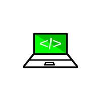 coding icon vector design templates