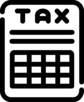 Tax Benefits Creative Icon Design vector