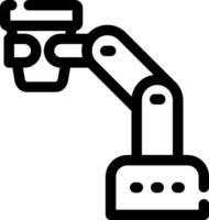 Robot Barista Creative Icon Design vector