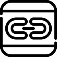 Link Creative Icon Design vector