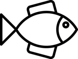 pescado creativo icono diseño vector