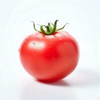 tomate aislado en un blanco antecedentes. alto resolución. foto