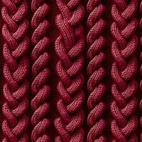 Cable knit sweater repeating pattern highly detailed. High-resolution. AI Generative photo