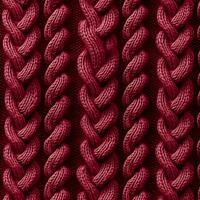 Cable knit sweater repeating pattern highly detailed. High-resolution. AI Generative photo