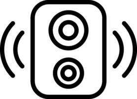 diseño de icono creativo de altavoz vector