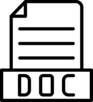 Doc Creative Icon Design vector