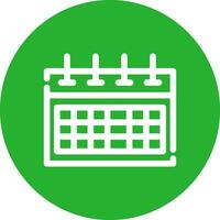 Calendar Creative Icon Design vector